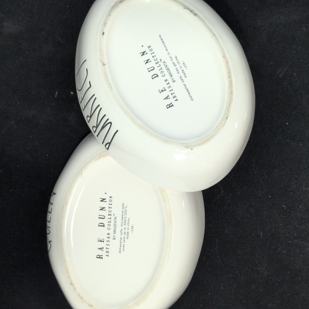 Rae Dunn Kitty Bowls Purrfect &Queen - Picture 3 of 5